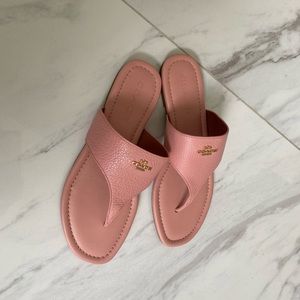 Authentic COACH Brand New Jodi Leather Sandals